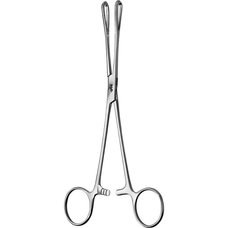 Pinça porta-amostras aesculap rampley 180mm - 1 unidade.