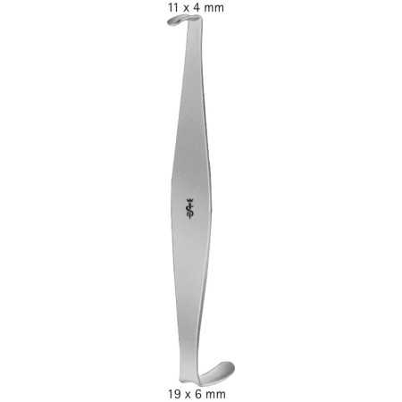 Aesculap Double Crile övvisszahúzó 11X4/19X6mm - 1 db.