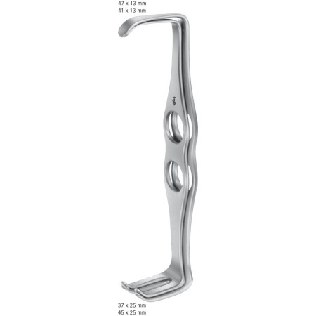 Aesculap mathieu retractor 47x13/45x25-44x13/41x25 - 1 st.