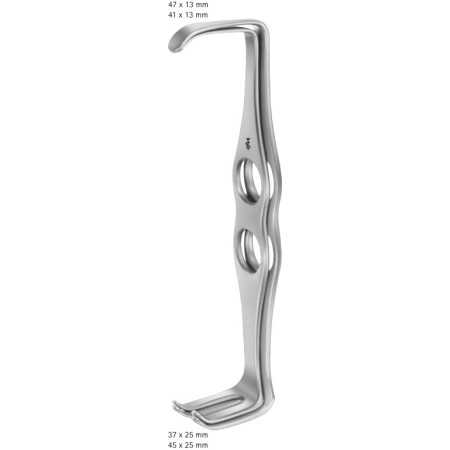 Retractor Aesculap Mathieu 47X13/45X25-44X13/41X25 - 1 ud.