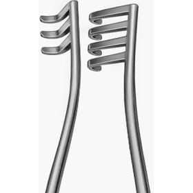 Aesculap Weitlaner 3X4D Retractor. chamfer 200mm - 1 pc.