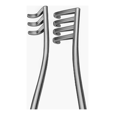 Navíječ aesculap weitlaner 3x4d. zkosení 200 mm - 1 ks.