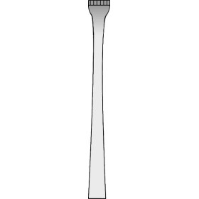 Aesculap Allis Střevní kleště 5X6 zuby 155mm - 1 ks.