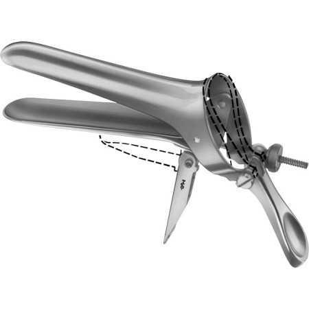 Aesculap Vaginal Speculum Cusco 92X73 25mm - 1 db.