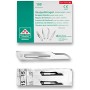 Heinz Herenz Carbon Steel Sterile Disposable Scalpel Blades No. 15 - 100 pcs.