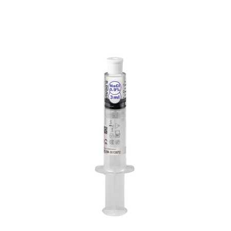 B.Braun Omniflush Saline Solution Syringe 3 ml - 100 pcs.