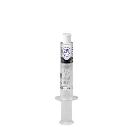 B.Braun Omniflush Solution saline en seringue 3 ml - 100 pcs.