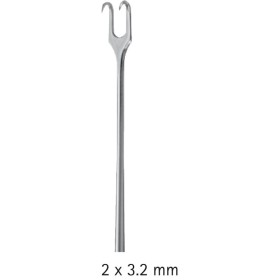 Aesculap Freer Crochet 2 dents 150mm - 1 pc.