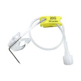 Aiguilles b.braun surecan huber sans carottage avec ailettes 20gx15mm - 15 pièces.