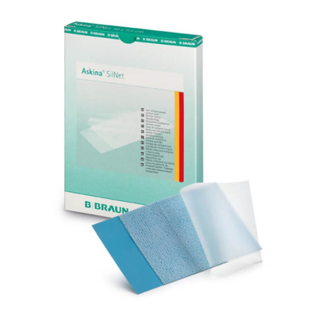 Askina SilNet Sterile Contact Dressing 10x18cm - 10 pcs.