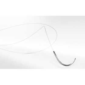 Dafilon suture non assorbibili in nylon, ago 3/8 di precisione 13mm, USP 5/0 - filo incolore 45cm - 36 pz.