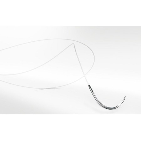 Dafilon suture non assorbibili in nylon, ago 3/8 di precisione 13mm, usp 5/0 - filo incolore 45cm - 36 pz.