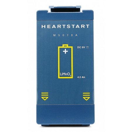 Bateria de substituição para philips heartstart hs1, frx 