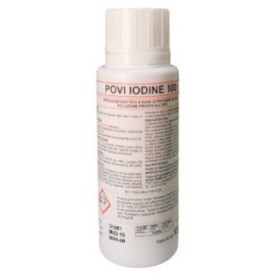 Povi-iode 100 antiseptique - 125 ml - biocide - pack à partir de 24 pcs.