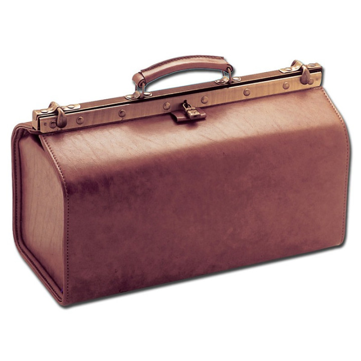 Gran bolsa de polo - coñac