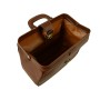 texas leather bag - brown