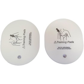 Set da 10 coppie di elettrodi didattici compatibili per defibrillatori aed trainer