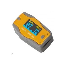 Pediatric finger oximeter with C5 swivel display with bag