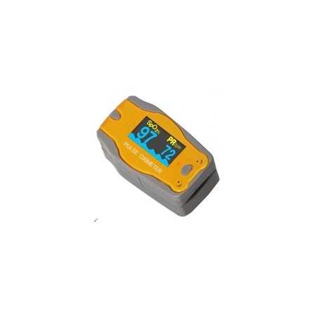 Pediatric finger oximeter with C5 swivel display with bag