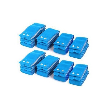 Sada 8 vodivých elastických pásov Top Fitness - g0480