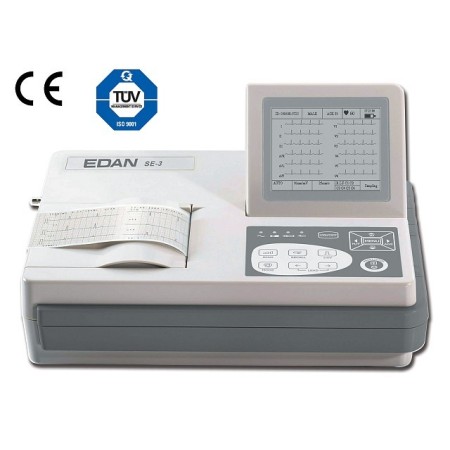 Edan se-3 electrocardiograph - 1/3 channel interpretive