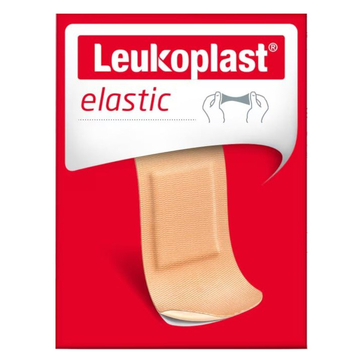 Leukoplast Elastic 20 plastry 28 x 72 mm