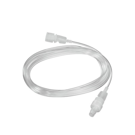 Juego de extensión de perfusor de pvc de 100 cm para bombas de jeringa - 100 unidades.