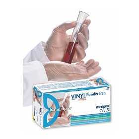 Guanti monouso in vinile senza polvere EMVS - PALMPRO EXPERT 618 - 100 pz.