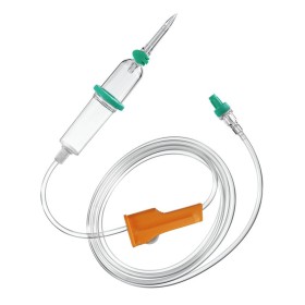 Conjunto de infusão b.braun intrafix safeset 230cm - 100 peças.