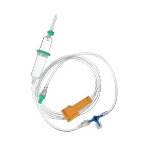 Deflussore a due vie b.braun intrafix safeset 220cm con rubinetto - 100 pz.