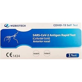 Wizbiotech Covid 19 Rapid Swab Test for Home Use