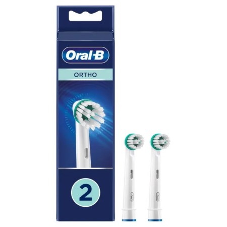 Kit di 2 spazzolini di ricambio oral-b ortho care