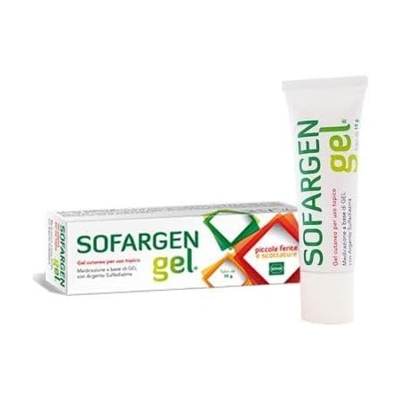 Sofargen gel 25 gramm - helyi bőrgél kis sebekre és égési sérülésekre