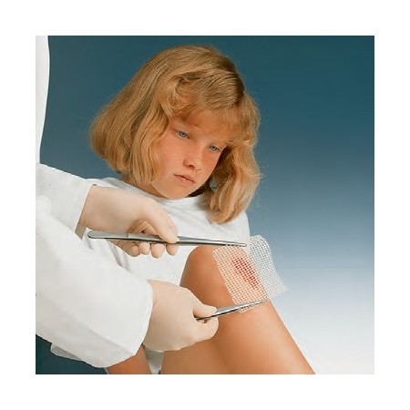 Grassolind medicazione in cotone con pomata grassa 10 x 10 cm - 10 pz.