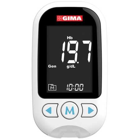 MULTIPARAMETER MONITOR - 6 parameters: glucose, ß-ketonen, lactaat, cholesterol, ac. Uric, hemoglobine