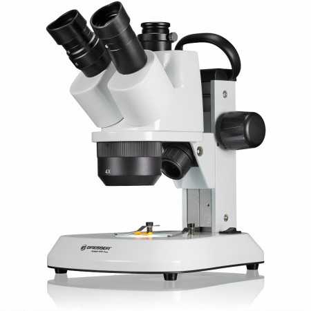 Bresser Analyth STR Trino 10x - 40x Trinocular Stereo Microscope