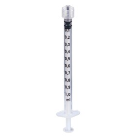 B.braun omnifix-f nur 1 ml luer lock spritze ohne restraum - 100 stück.