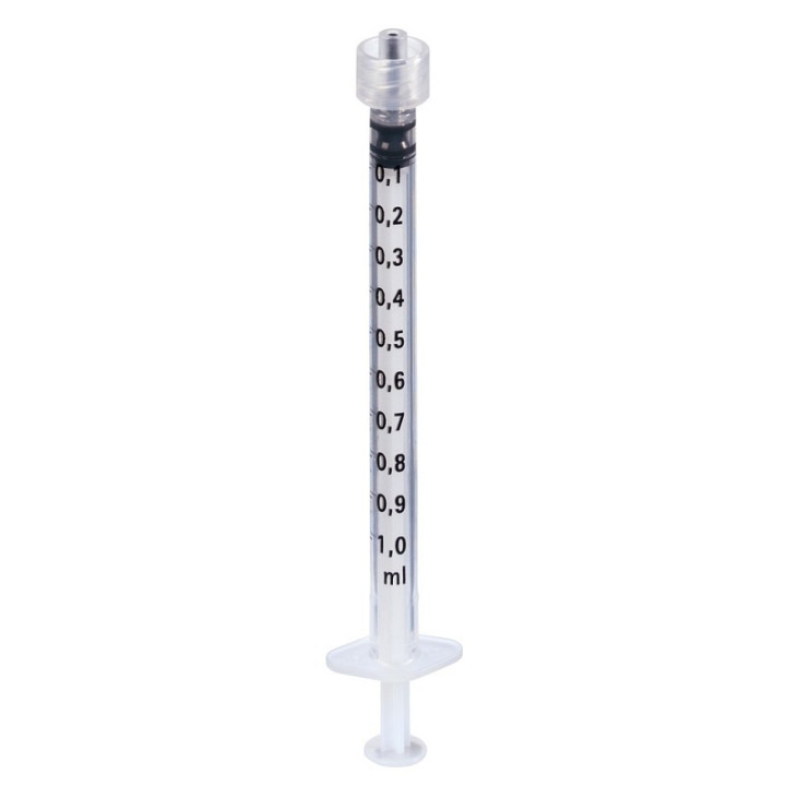 B.Braun Omnifix-F KUN 1 ml Luer Lock-sprøjte uden restrum - 100 stk.