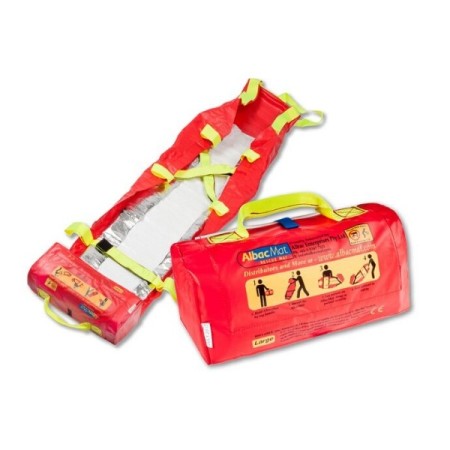 Barella di evacuazione rapida arrotolabile albacmat rescuemat large