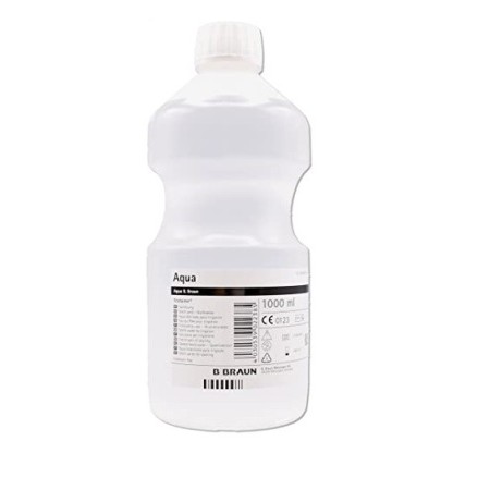 Ecotainer aqua sterilna raztopina za namakanje 1000 ml - 6 kosov.