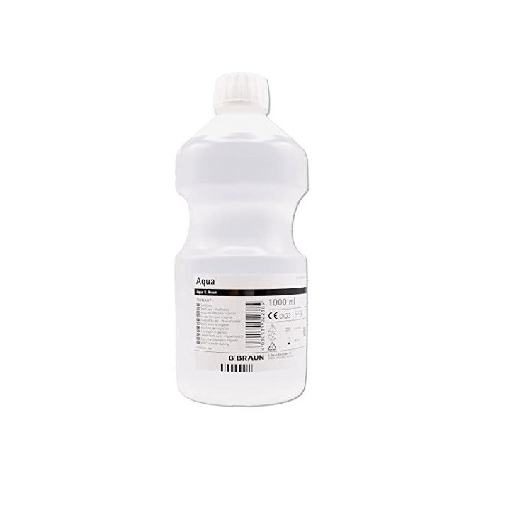 Ecotainer Aqua Solution stérile pour irrigation 1000 ml - 6 pièces
