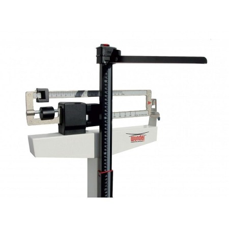 Column scale 220kg - easy reading - approved for medical use