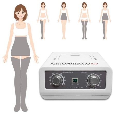 Equipo de presoterapia pressomassaggio mesis plus+ advance (2 leggings + kit slim body)
