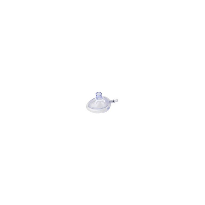 Disposable anesthesia mask, size 0 - newborn - white