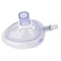 Disposable anesthesia mask tg. 0 - newborn - white