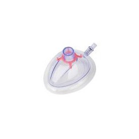 Disposable anesthesia mask tg. 1 - infant - pink