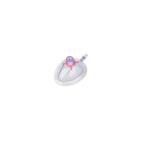 Disposable anesthesia mask tg. 1 - infant - pink