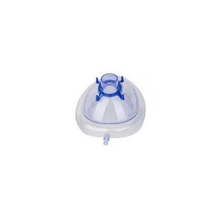 Disposable anesthesia mask tg. 5 - Adult Large - Blue