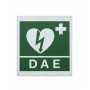 Front AED indicator sign for defibrillator