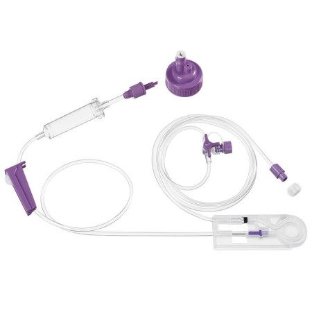 Enteroport plus enfit set con adattatore universale per pompe enterali - 30 pz.